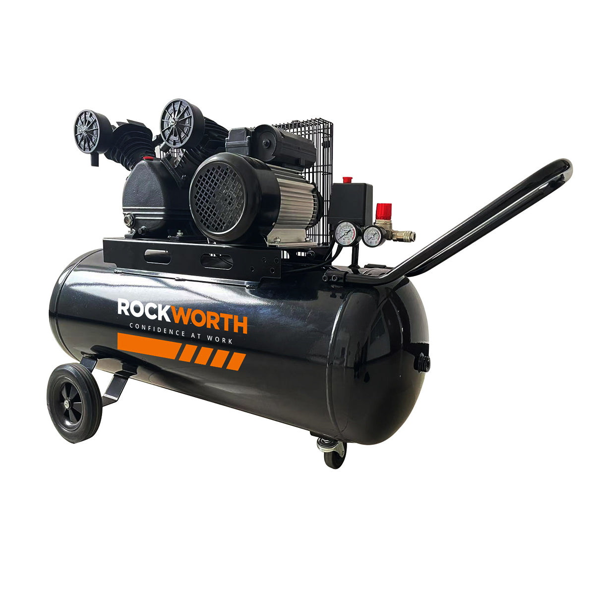 Rockworth 100 L 3 Hp Belt Air Compressor 220 V (Aia)
