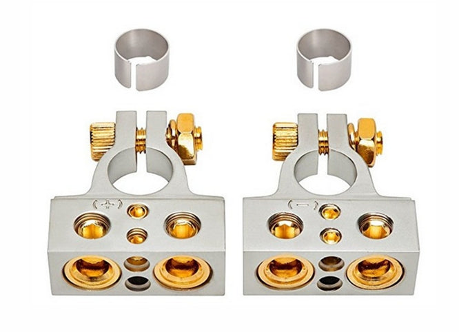Power Block Battery Clamp Terminals Set Hx Bt025