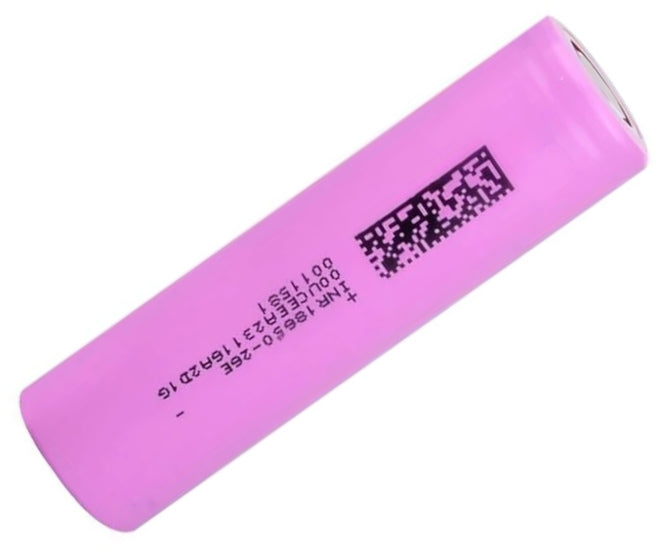 High Top Lithium Battery 3.7 V 2.6 A Hr 18x69mm Inr18650 26 E
