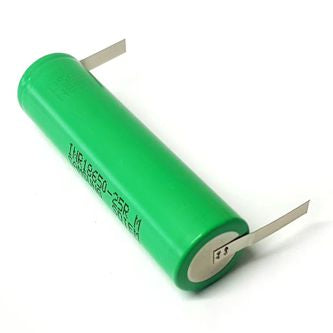 Bat Li Ion Cell 3 V7 2,500m A Hr Solder Tags Inr18650 25 Rm