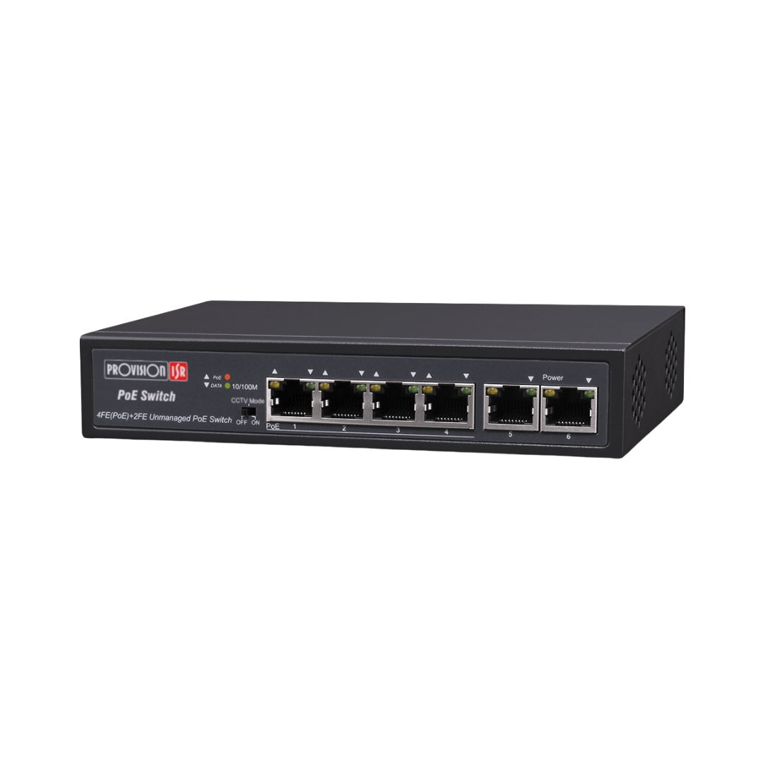 Provision Switch 4 Port Poe