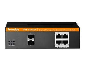 6-Port Gigabit Managed Industrial Switch