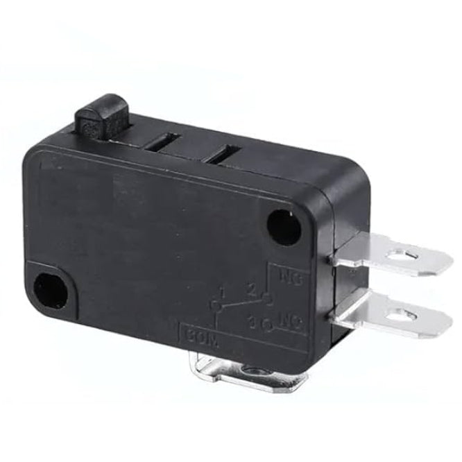 MINI MICRO LIMIT SWITCH SPDT 3PIN NO LEVER 20A 250VAC JD04-A4-F3-H6