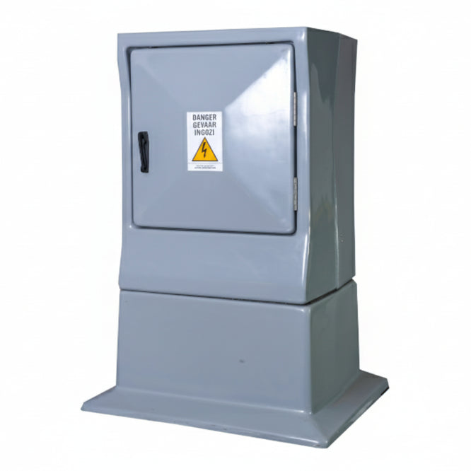 12 W Fibreglass D/D Meter Kiosk 720x445x1490mm K0010/5