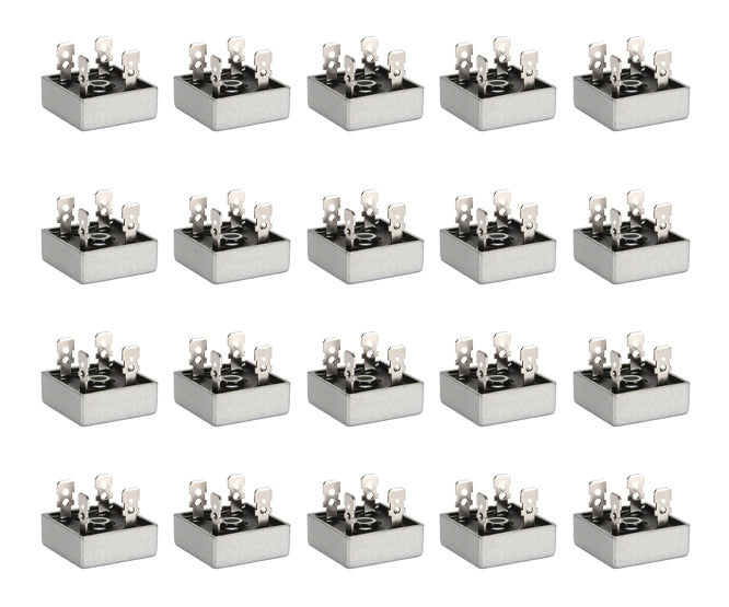 Diode Bridge Rectifier Sqr 1000 V 25 A Aluminium 100/B Kbpc2510