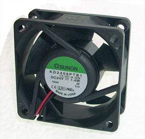 12 Vdc Axial Cooling Fan 60sqx25mm Bal 23 Cfm Lead Ee60251 B1 0000 A99