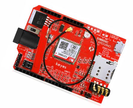 Sim800 C Gsm Shield / Board For Arduino Ke0010