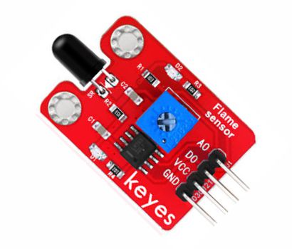 Flame / Ir Sensor Board For Arduino Ke0045