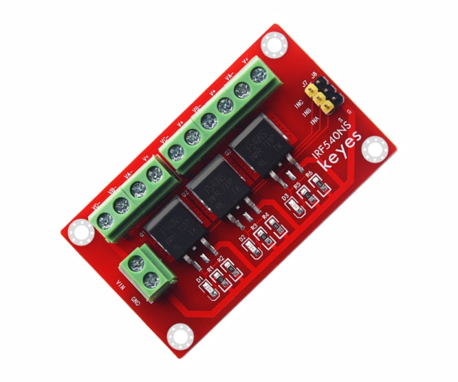 Mosfet Driver / Solid State Relay Board 3x 75 V 20 A Ke0152