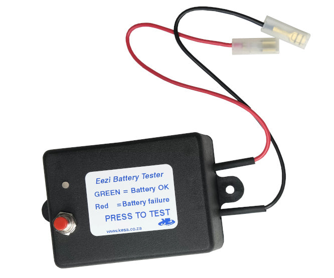 Battery Tester 12 V Sla Led + Reset Button Max 3 Sec 75x55x35mm Ke02 006 A