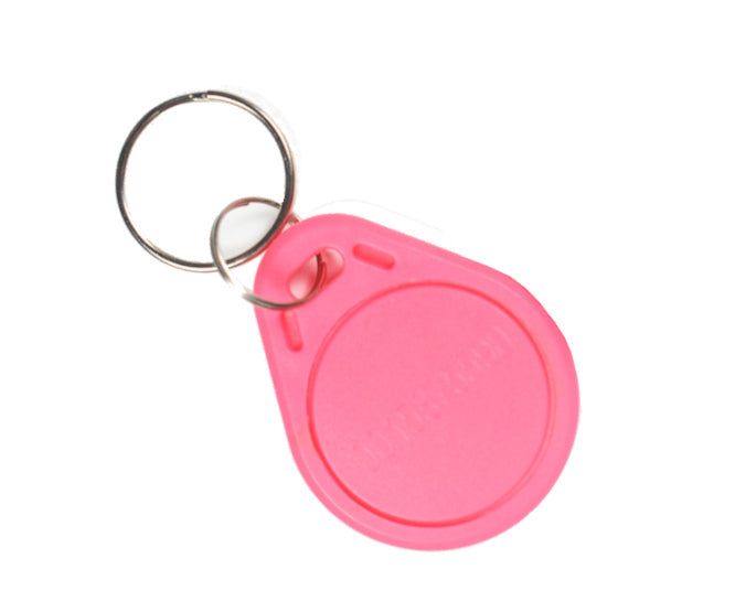 Keychain / Fob Rfid Tag Tk4100 125 K Hz I Id2 Pink 36x29x6.6mm Kf Tk4100 125 K Hz