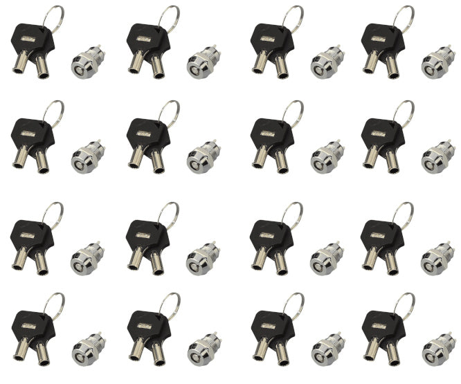 Mini Barrel Key Lock Switch On Off Key=102 100/Bag Ks 03 101 / 190143