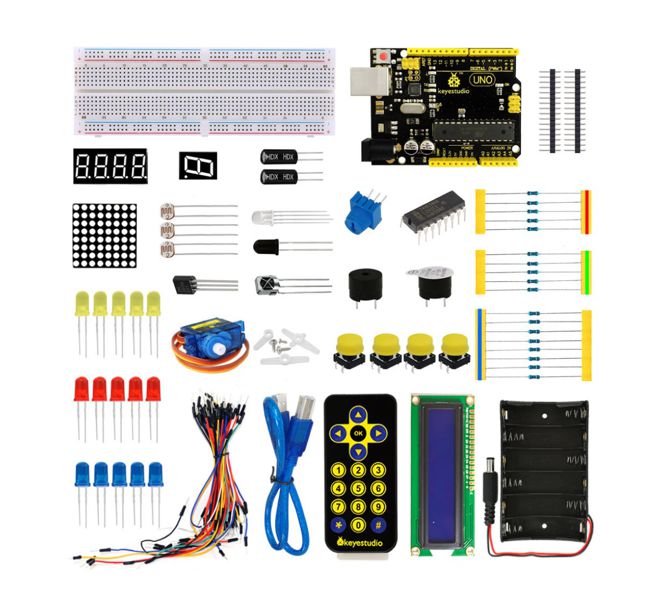 Basic Starter Kit With Uno R3 Ks0069