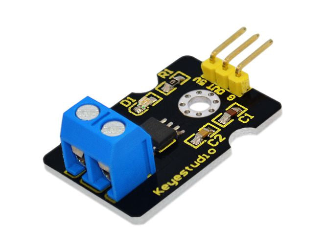 Acs712 20 A Ac / Dc Isolated Current Sensor Board Ks0186