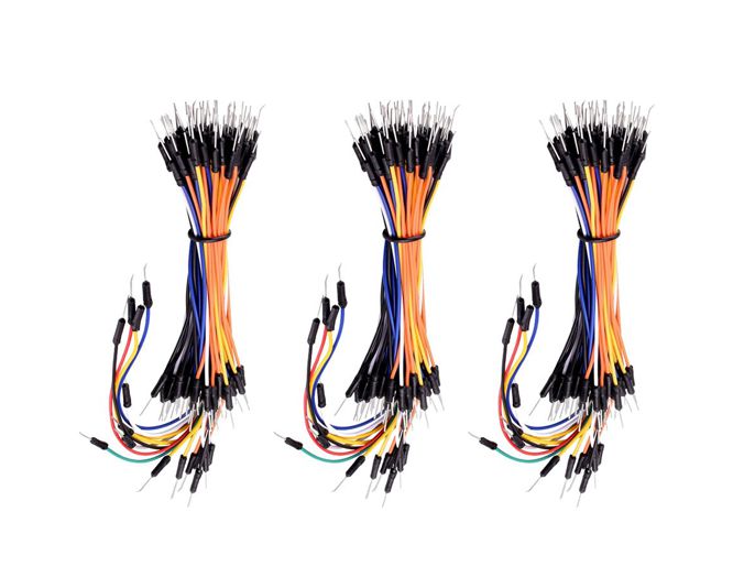 Jumper Leads 80 210mm Plug Plug 3x Set 195 Pcs M/C Ks0333