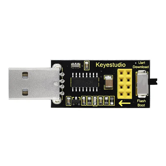 Usb To Ch340 G Serial / Esp 01 S Wi Fi Module / Shield Ks0388
