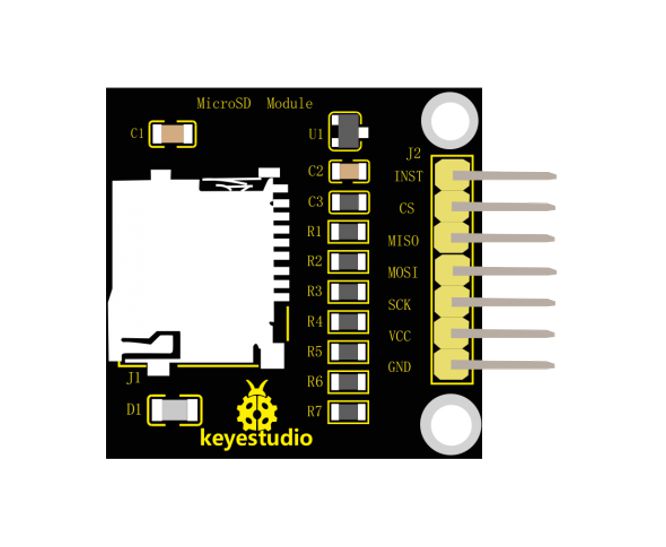 Micro Tf Card Write Read Module Ks0447