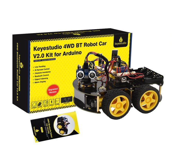 4 Wd Multi Bt Robot Car Kit (Unassebled) Ks0470
