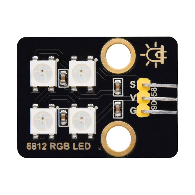 Rgb Led 6812x4 Module Pcb Ks6009