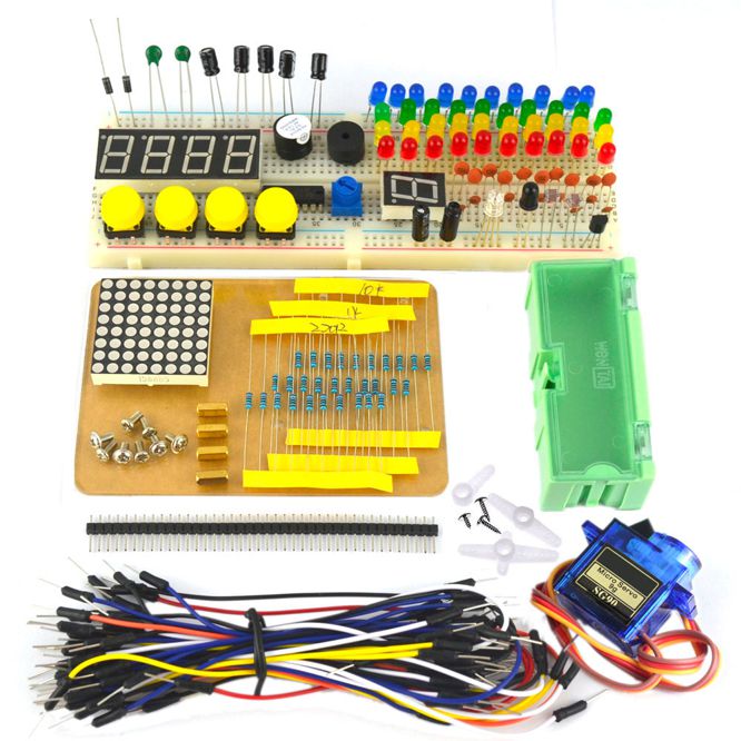 Basic Electronics Kit For Arduino Kt0021