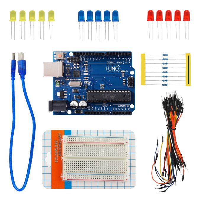 Basic / Starter Arduino Uno R3 Development Kit Kt0007