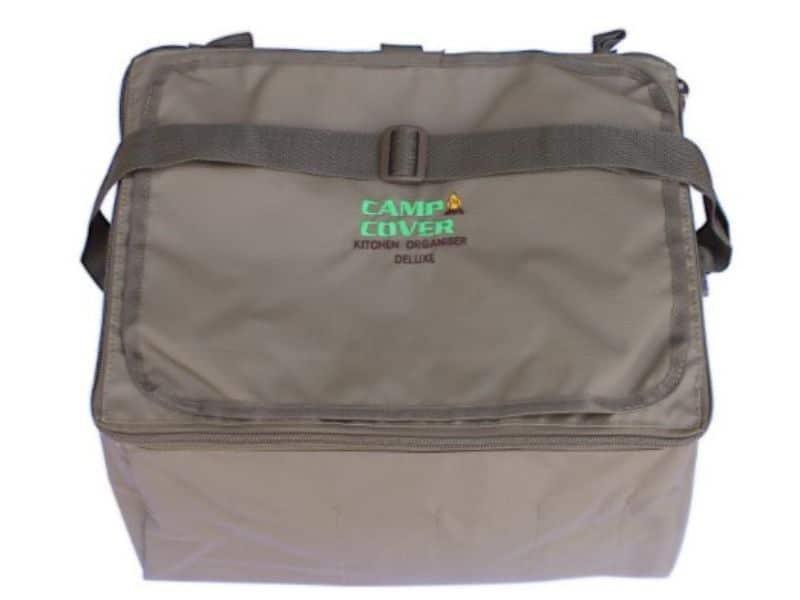 Camp Cover Kitchen Organiser Deluxe Ripstop Khaki - Livestainable.co.za