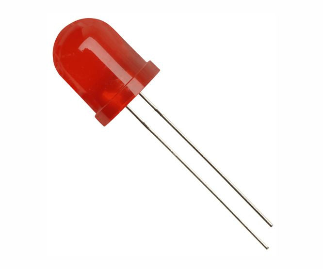 Led 10mm Round Difused Red 800mcd 80 D Q810 Hch1 D