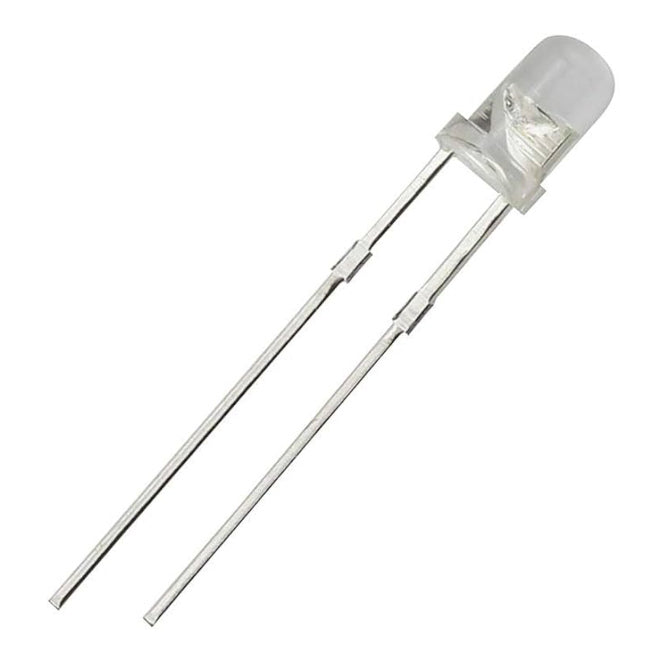 Led 3 Mm Round Clear Green 520nm 7 Kmcd 30 D 200626