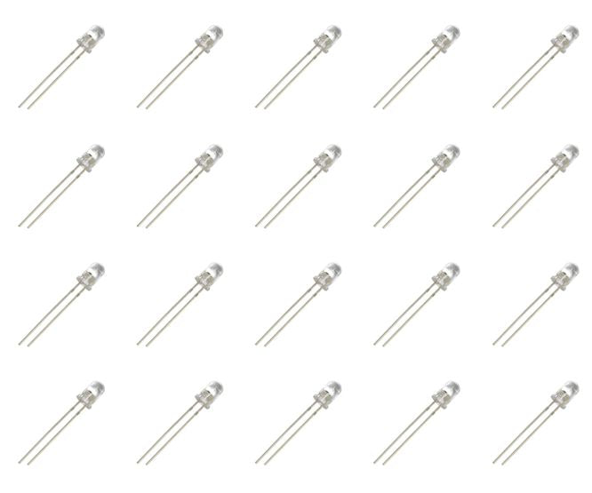 Led 5mm Cl Red 630n M 14 Kmcd 30 Deg 1 K/Bag 200829