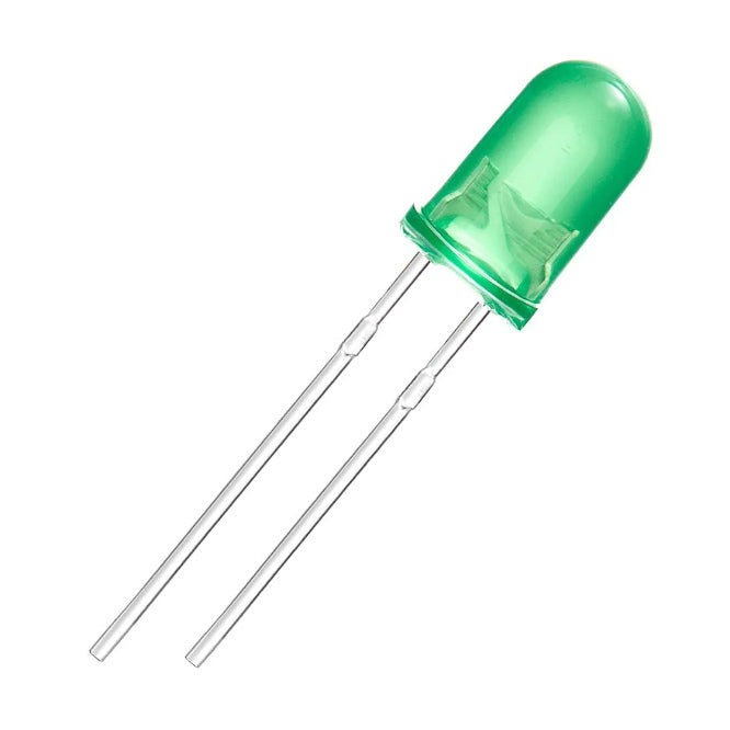 Led 3mm L/Current Di Green 3000mcd 90 Deg. Short Legs 240559