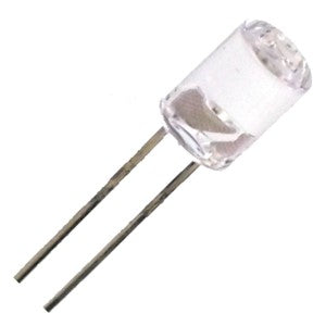 Led 5mm Flat Top Clear Red Bl Cd336