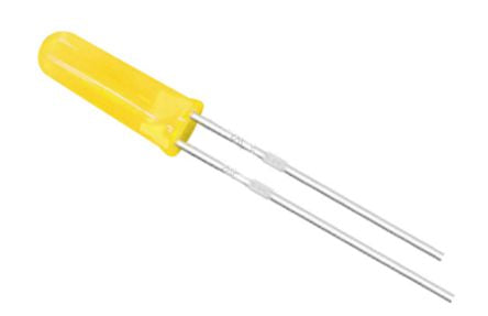 Led 5 Mm Yellow Rnd High Head 600 800mcd 90 D 181418