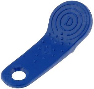Tag Key Ring For I Button Holder, Blue Excludes I Button Lm9093 Ab