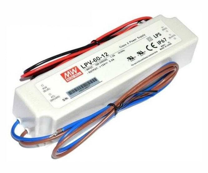 Power Supply Encl. Led Driver I=220 O=12 V 5 A 60 W Lpv 60 12 - Livestainable.co.za