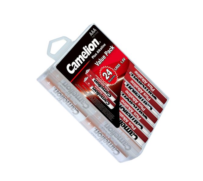R03/Aaa Battery 1.5 V 1.1 A 24/Pack Alkaline Plus Lr03 Pbh24