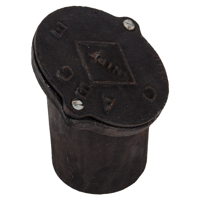 Waste Rodding Eye Cast Iron Abc 100 Mm 45 Deg