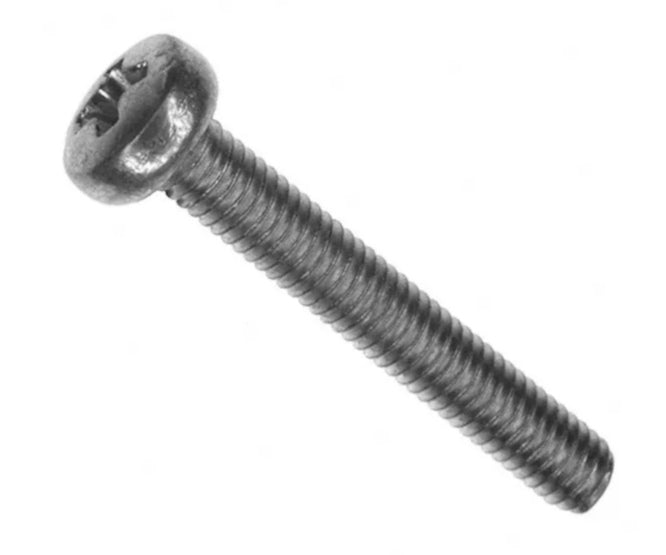 Star Cheese Head Screw M3x12 Zinc Tba