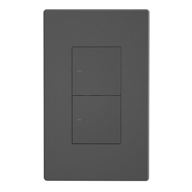M5 2 Ch Wi Fi Smart Wall Switch 240 Vac 10 A Black M5 2 Ch B