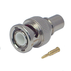 Bnc Plug Crimp 6mm Rg59 2 Pc M5540 M