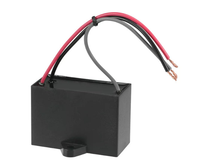 Ac Motor Run Capacitor 0.15u F+1.2u F 450 Vac 3 W/Leads Mac0.15 Mf+1.2 Mf450 Vk