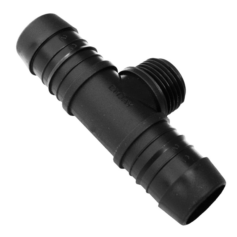 Emjay Insert Male Tee 25 Mm X 1/2 In.