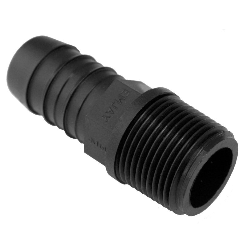 Emjay Insert Male Adaptor 15 Mm X 3/4 In.