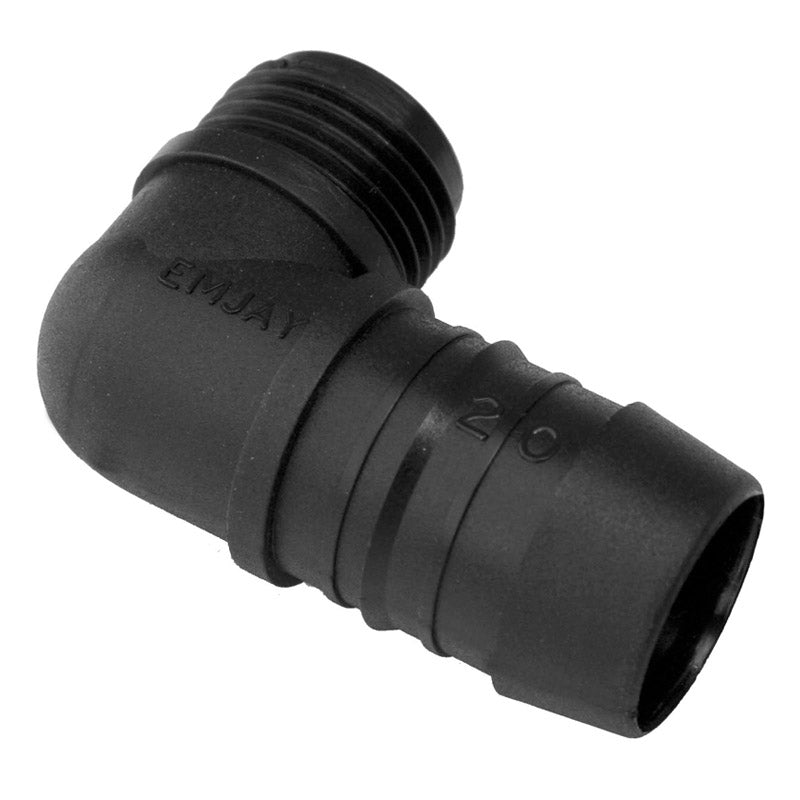 Emjay Insert Male Elbow 25 Mm X 1 In.