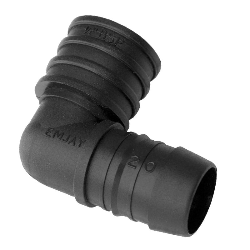 Emjay Insert Female Elbow 20 Mm X 1/2 In.