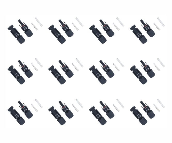 In Line Mc4 Pv / Solar Connector Set Ip67 1000/Bag St Cp4 A
