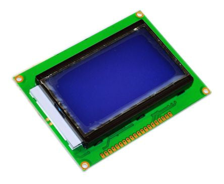 128x64 Dots Lcd Display Module Blue Screen Md0076 (62520003)
