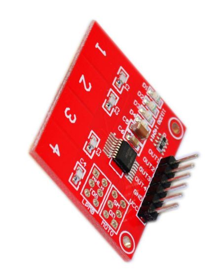 4 Contact Capacitive Touch Switch Module Md0229