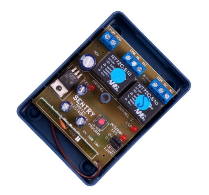 Remote Control Receiver 2 Ch 433 M Hz Cod Hop Merx2 C2