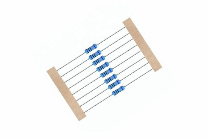 Resistor 1/2 W Round M/F 5% 1/4 W Body 270 K Mf50 S 270 K F