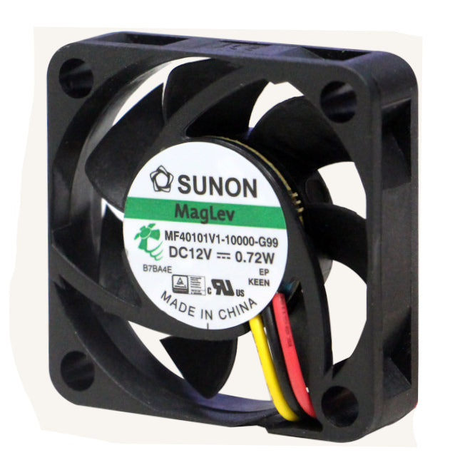 12 Vdc Axial Fan 40sqx10mm Vap 8 Cfm 3 Wire Mf40101 V1 10000 G99